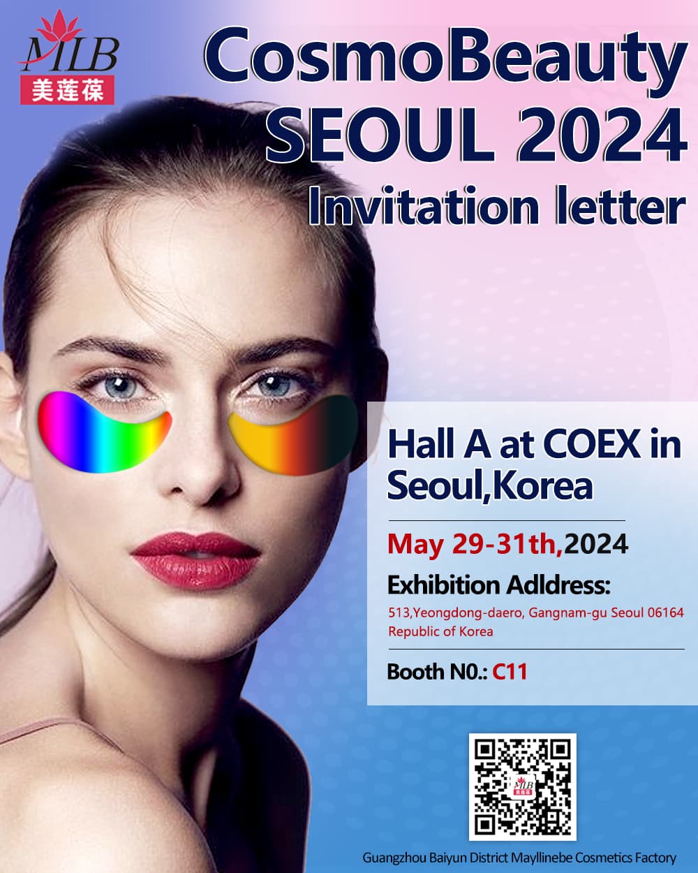 Mayllinebe participa do Cosmo Beauty SEOUL 2024